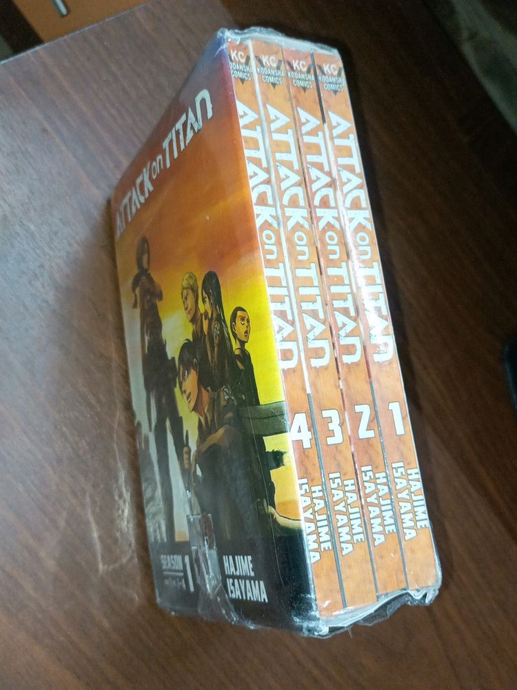 Attack On Titan Manga Box Set