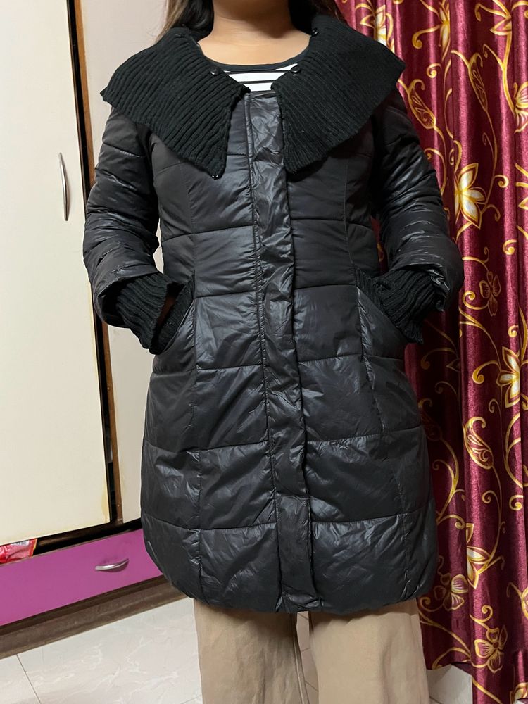 Designer Black Woollen Jacket