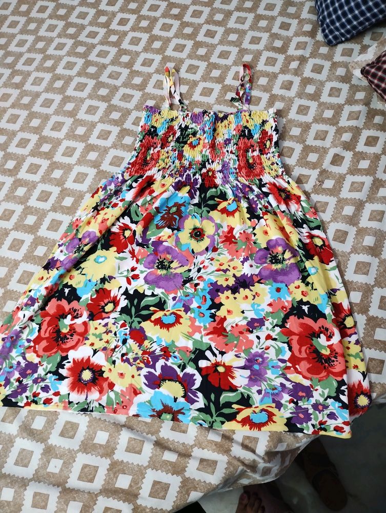 Mini Floral Dress