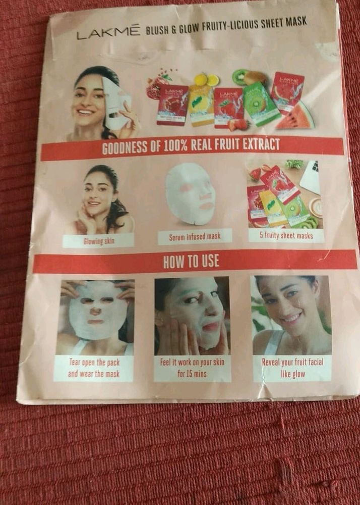 Lakme Face Sheet Mask