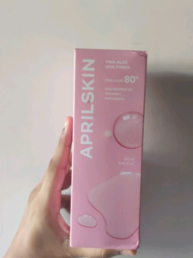 April skin Pink Aloe Toner