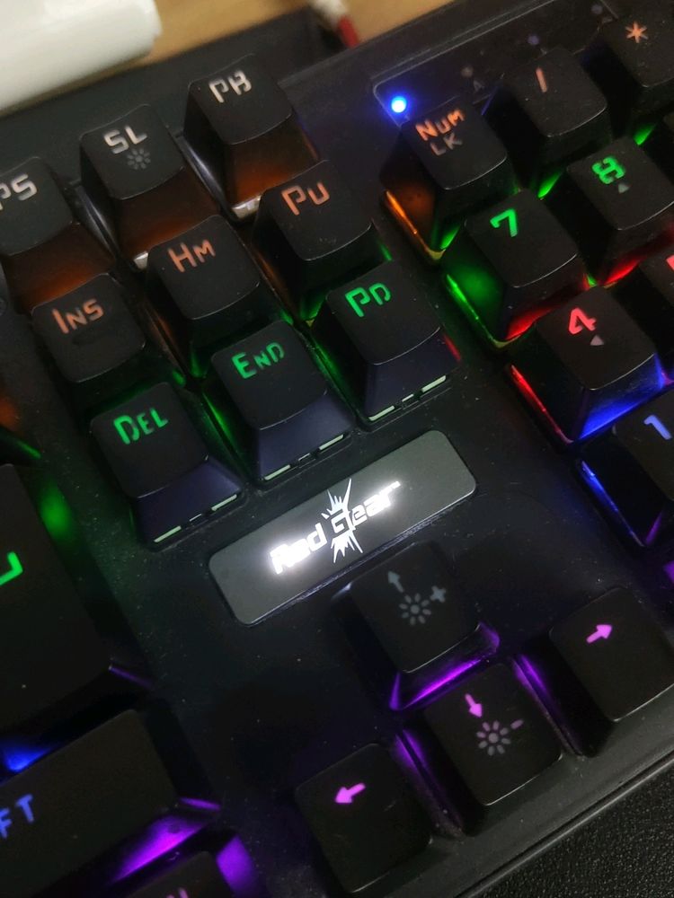 RedGear RGB Mechanical Keyboard Gaming