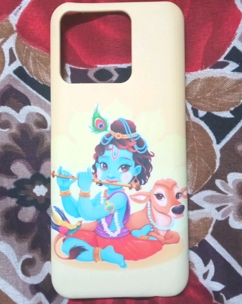 Realme Narzo 50 A Back Cover Cute Little Krishna