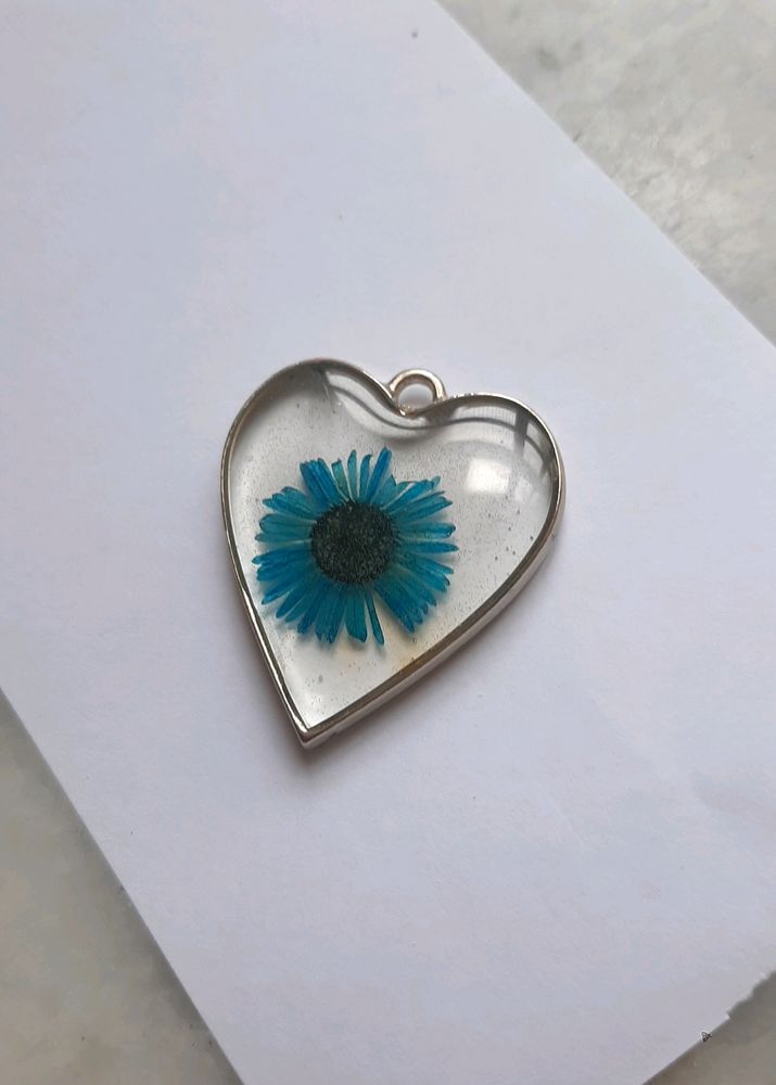 Blue Flower Pendant