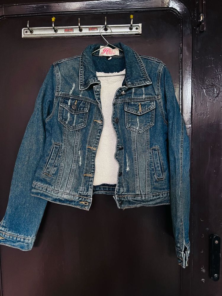 Pretty Denim Warm Jacket