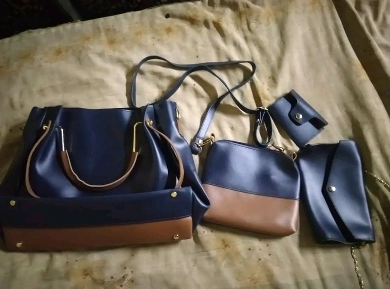 Hand Bag Combo Of 4