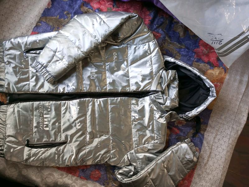 IMPORTED SHINE SILVER JACKET