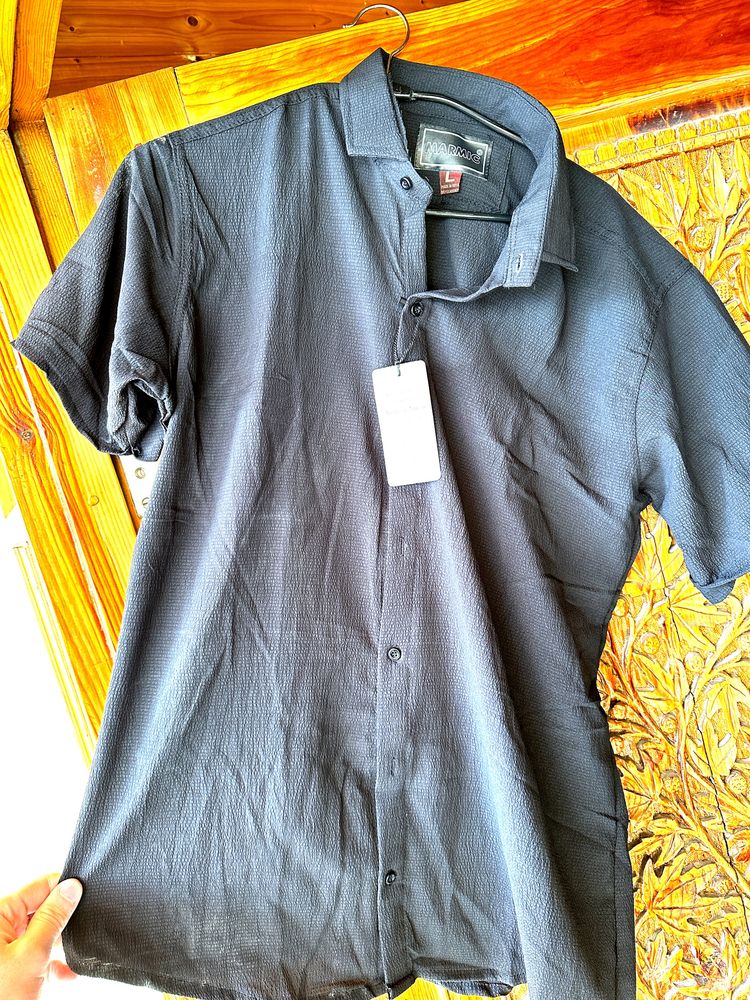 Marmic Black Old Fashioned Shirt