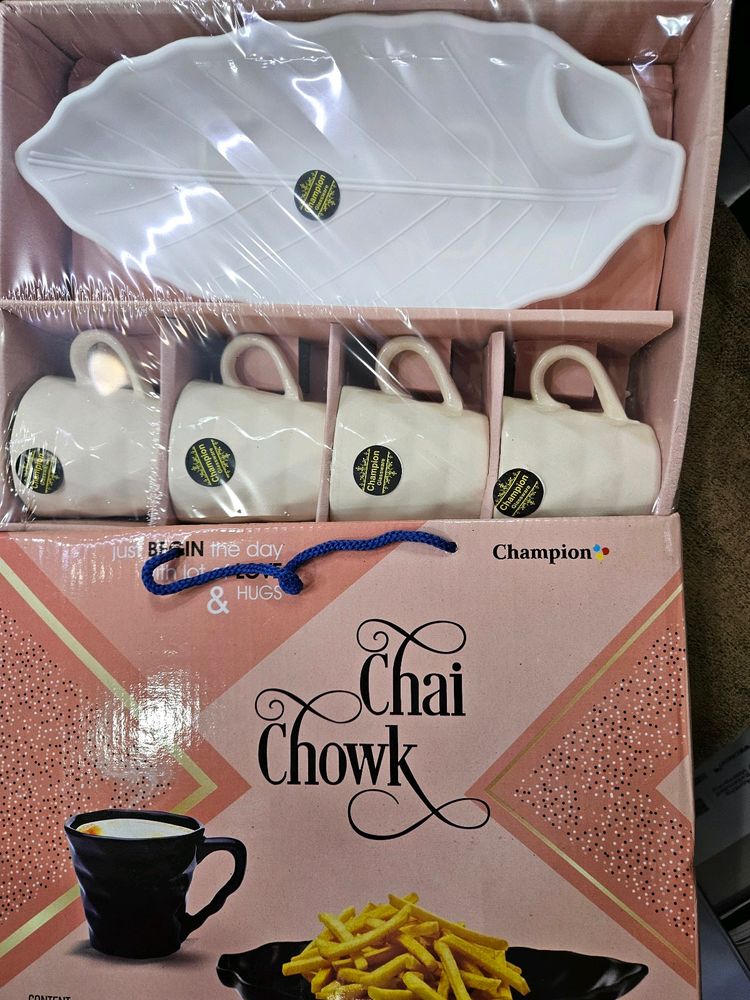 Chai And Snacks Set