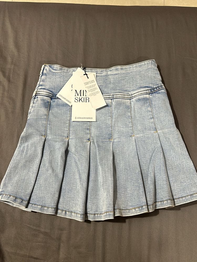 Mini Denim Skirt (NWT)