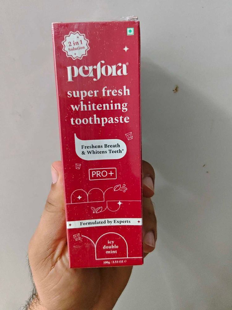 perfora Super Fresh - Icy Double Mint Toothpaste