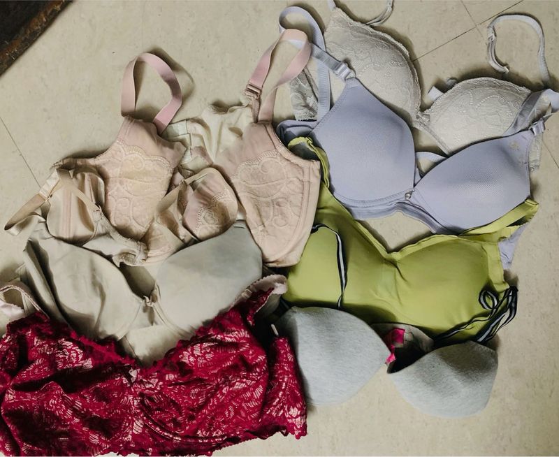 Mixed Size Bras 34/36/38