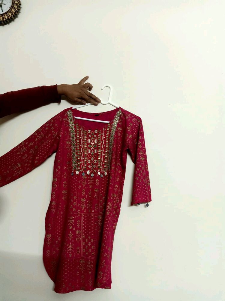 Women's Short Kurti Size - 34