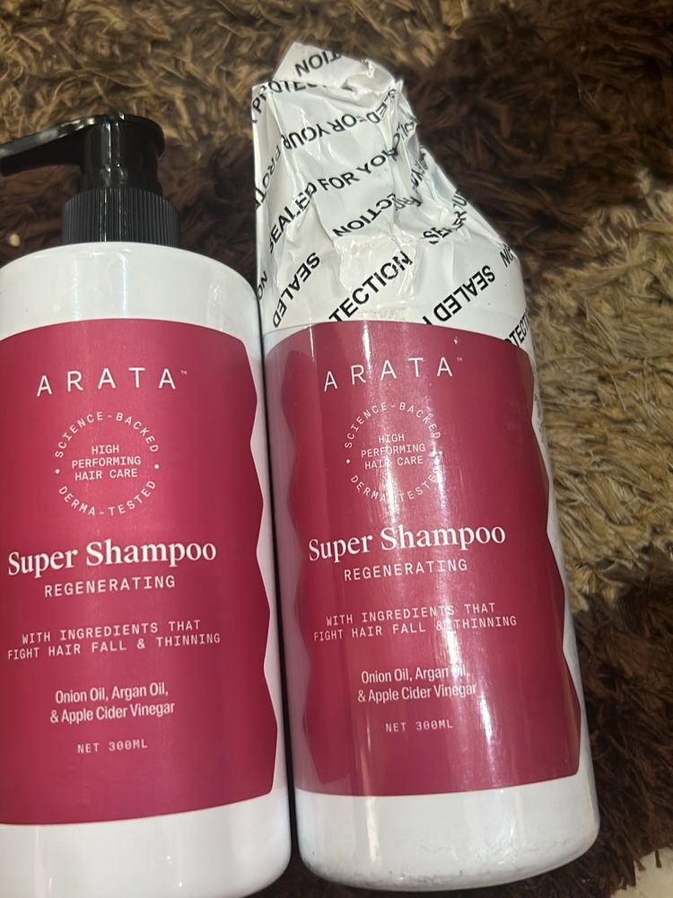 Arata Super Shampoo Regenerating - 2 Qty