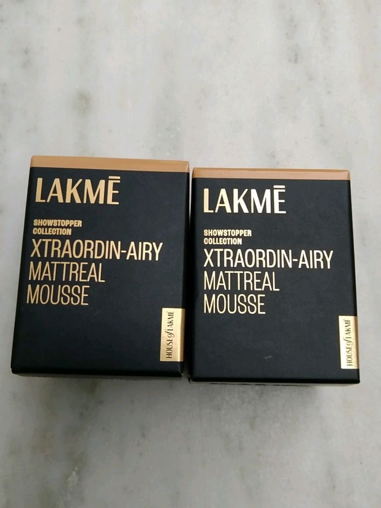 Lakme Xtraordin Airy Mattreal Mousse 1