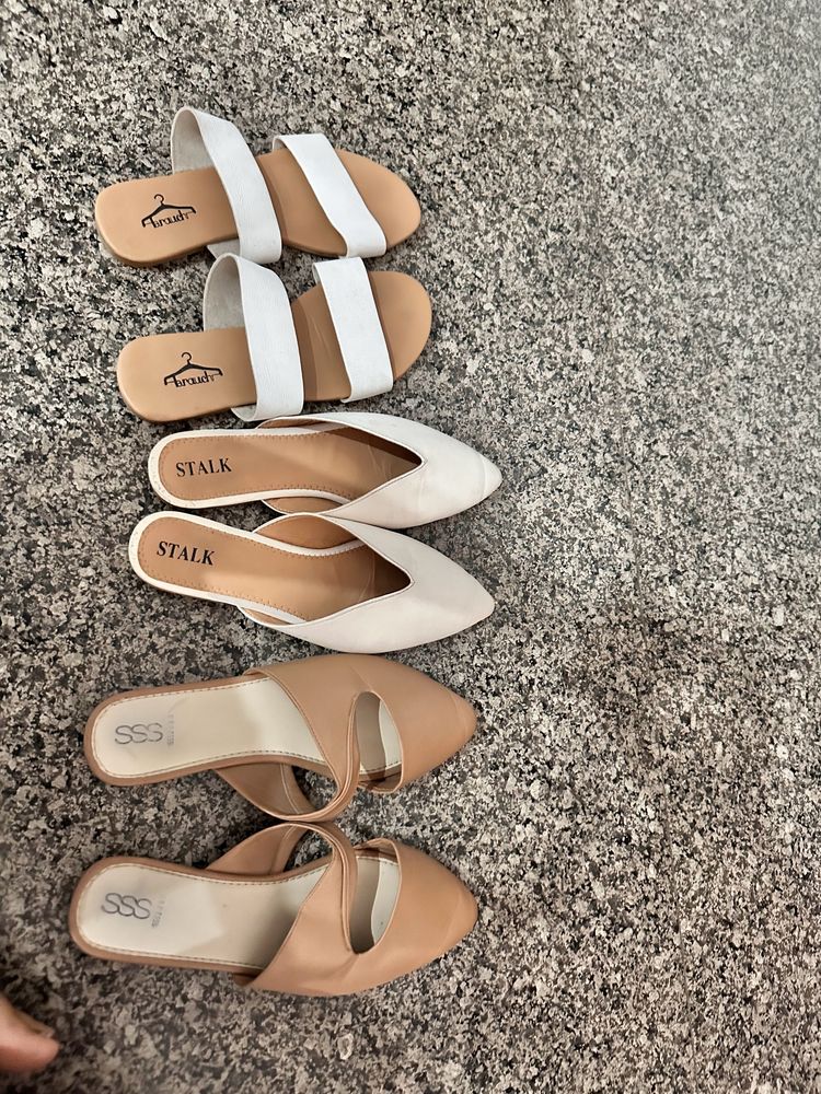 Set of 3 flats