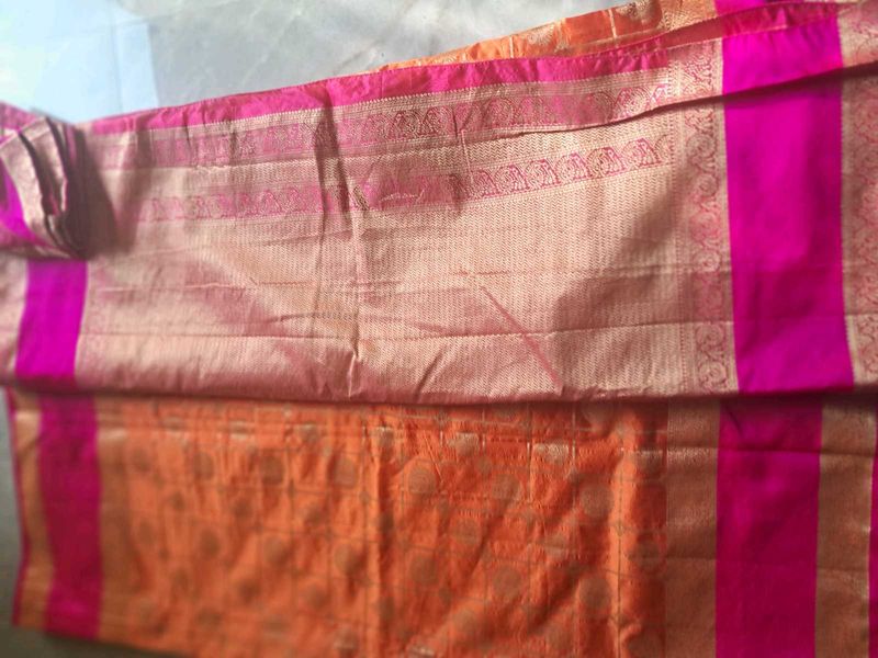 Completely New Beautiful Banarasi Silk Saree.