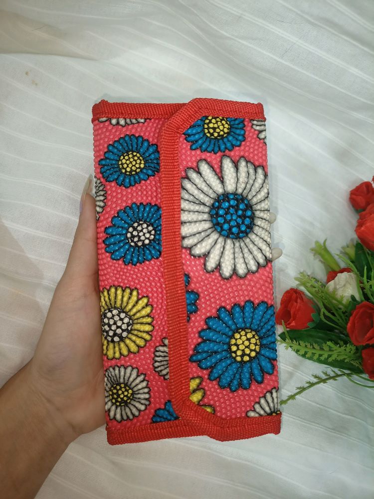 Floral Print Wallet 👝😉