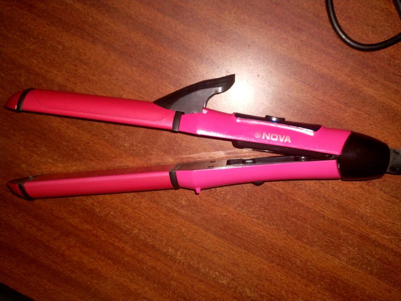 NOVA 2 In 1 Hair Straightener And Curler