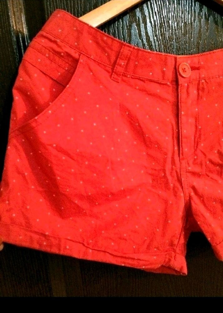 Coral Hot Pants