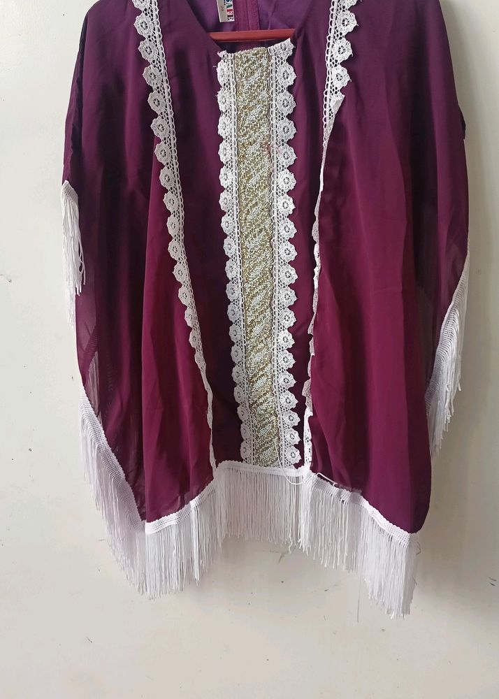 Diwali Offer 🥳 🎉 Heavy Embroidery Kaftan Dress