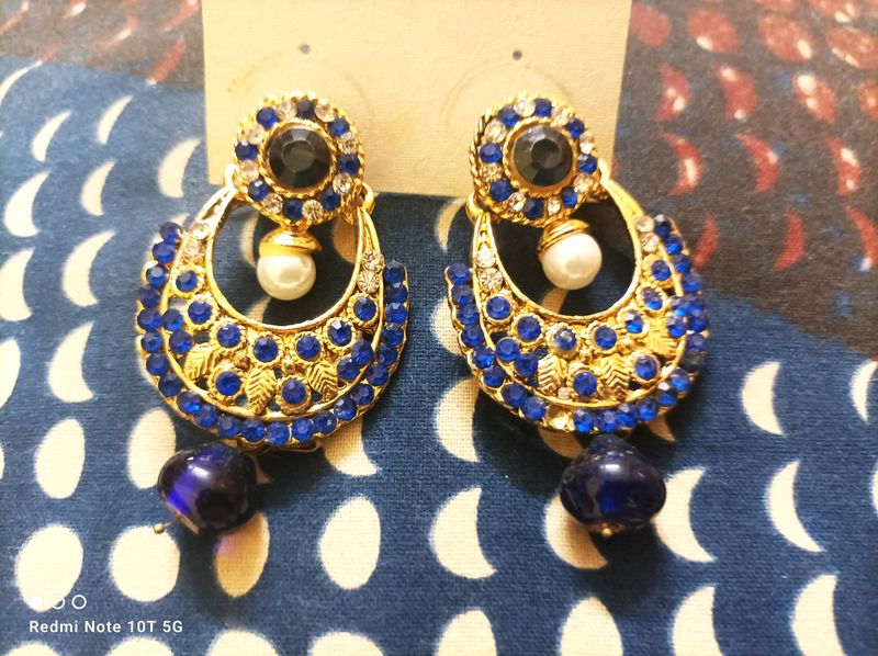 Blue Handicrafts Earings