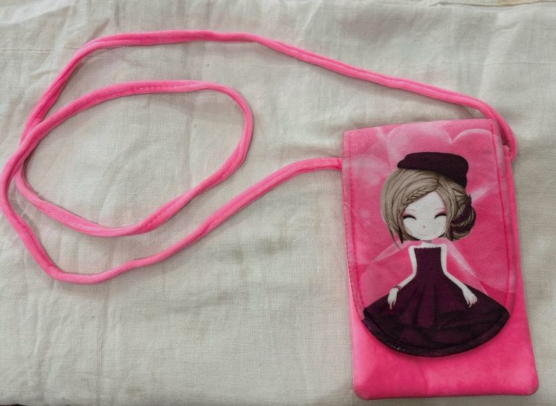 Cute Pink Barbie Pouch