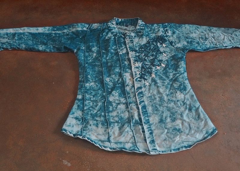 Cotton Denim Shirt Cum Jacket 🧥