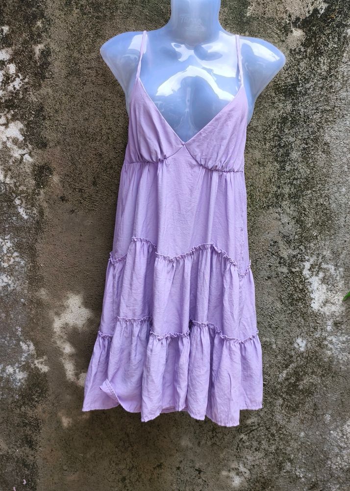 SEXY LAVENDER COLOUR FROCK