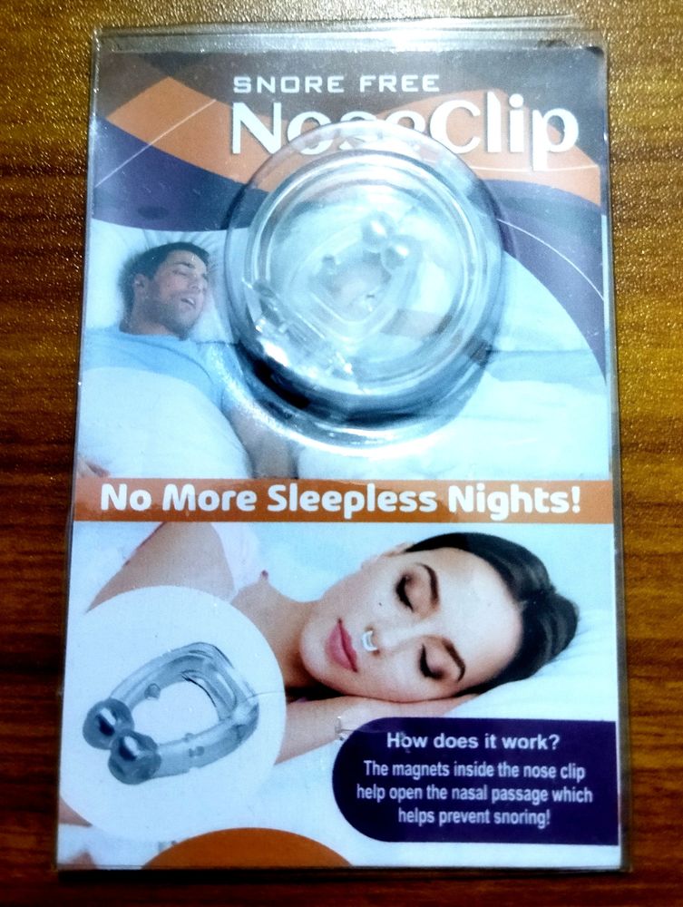 Snore free Nose clip