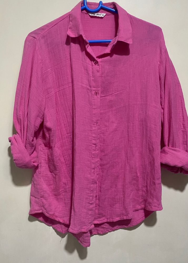 Pink Formal Shirt