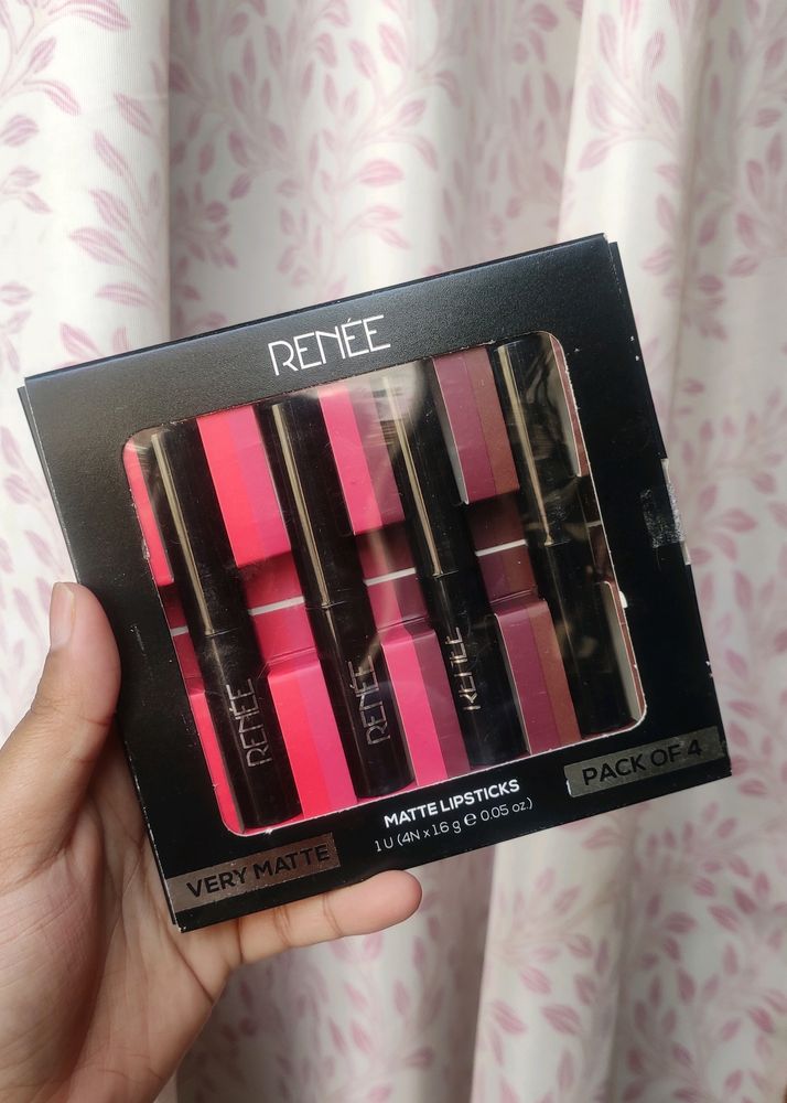 Renee Very Matte Set Of 4 Lipstick