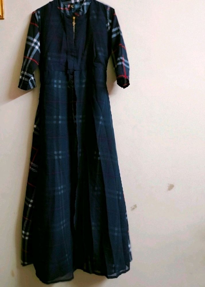 Navy Blue Long Dress