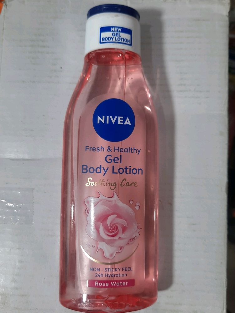 Nivea Rose Water GEL Body Lotion 200ml