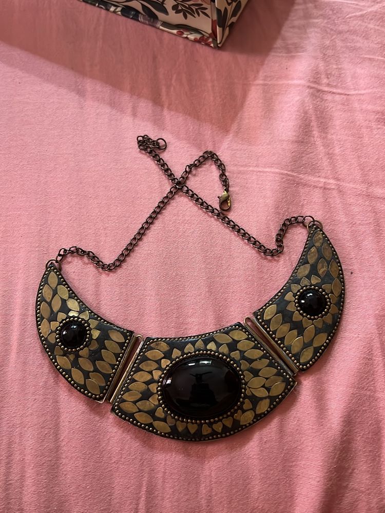 Brass Hasli Boho NeckPiece