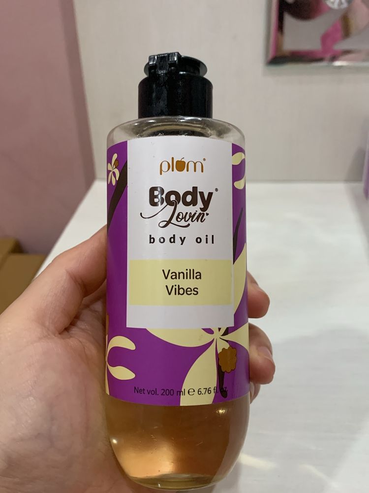 PLUM VANNILA VIBES BODY OIL 200ml