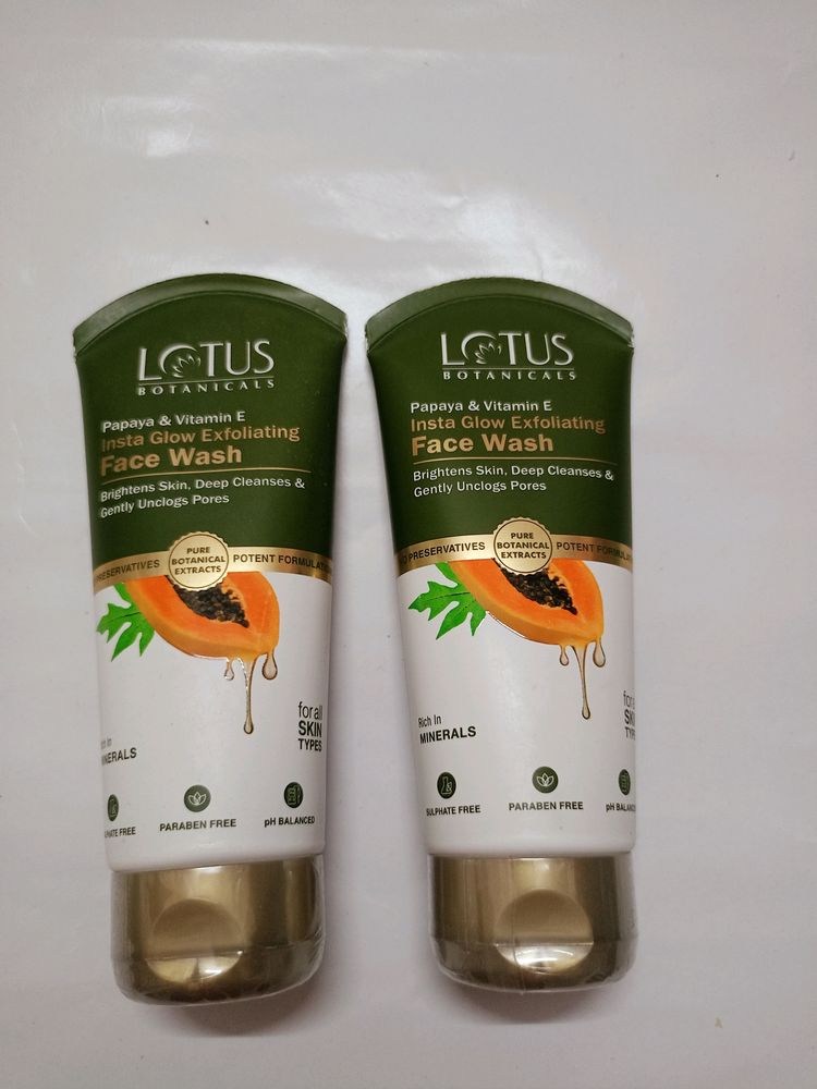 Lotus Botanical Papaya Face Wash - 1 Quantity