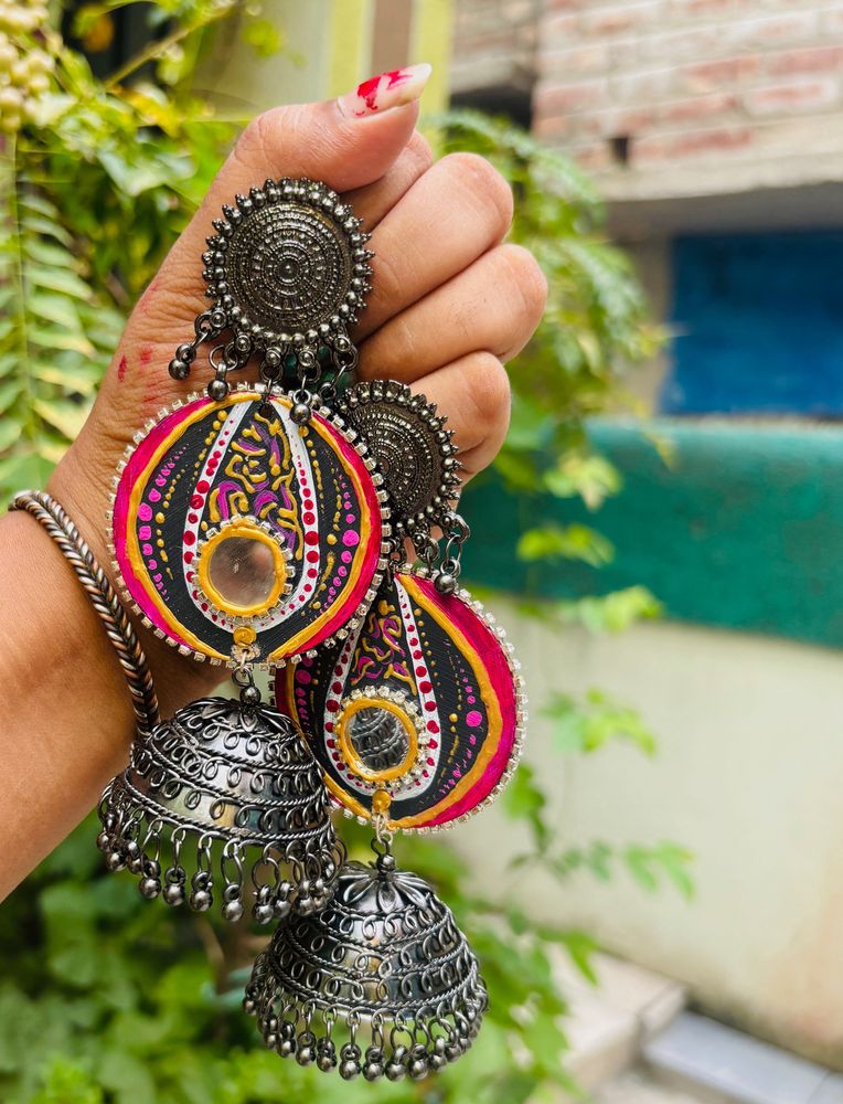 Black Pink  Jhumka