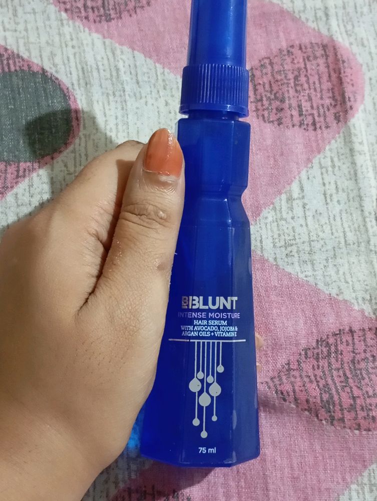 bblunt intense moisture hair serum