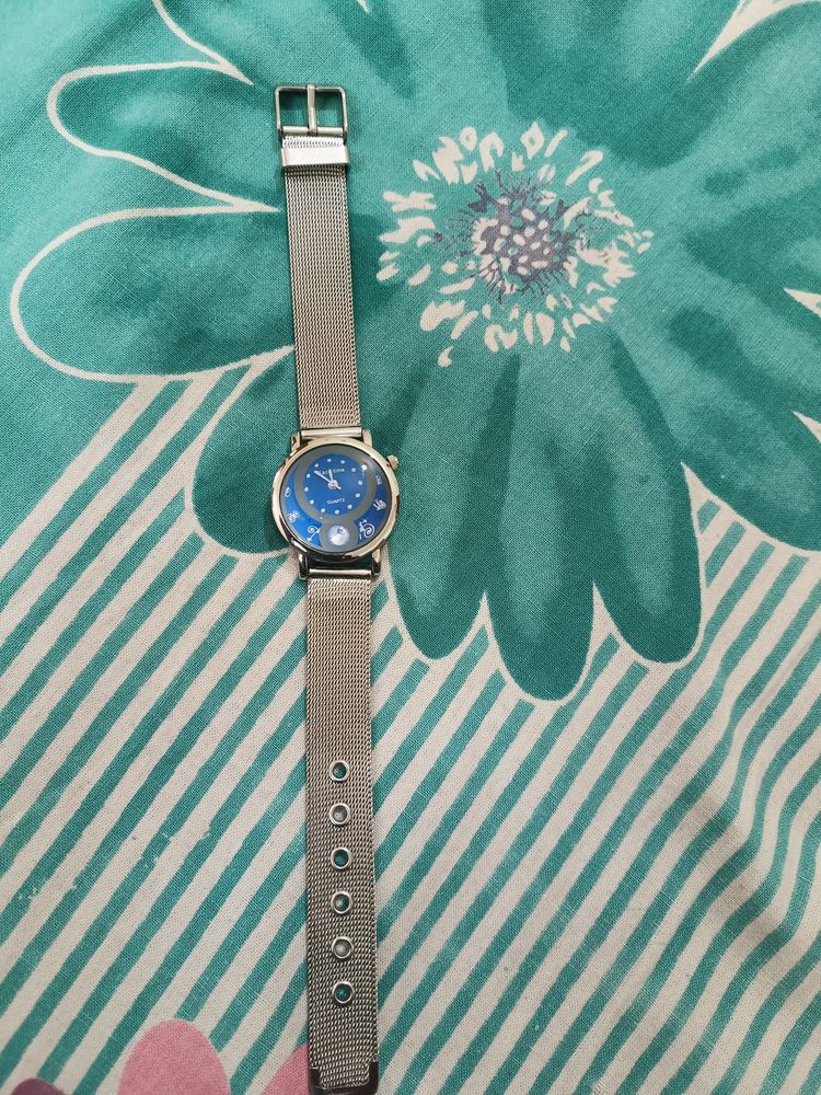 Silver Colour Watch