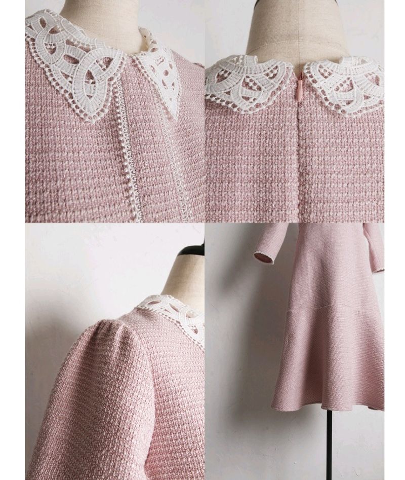 New Korean Wool Short Dresss