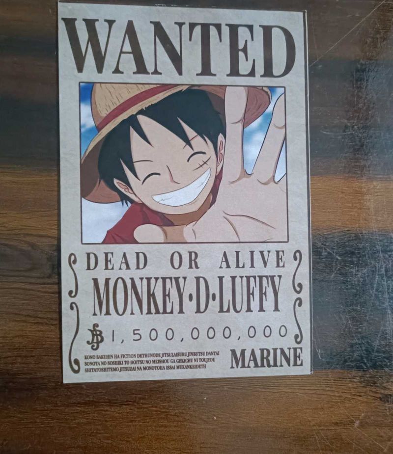 MONKEY•D•LUFFY wanted Poster