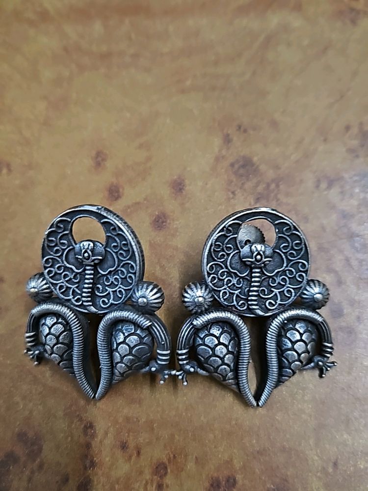 Oxidised Earring - Brand New