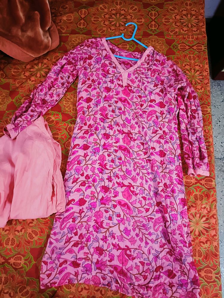 Floral Kurta With Pant..