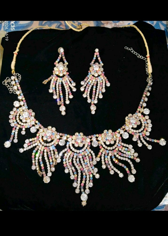 Earrings And Necklace Set