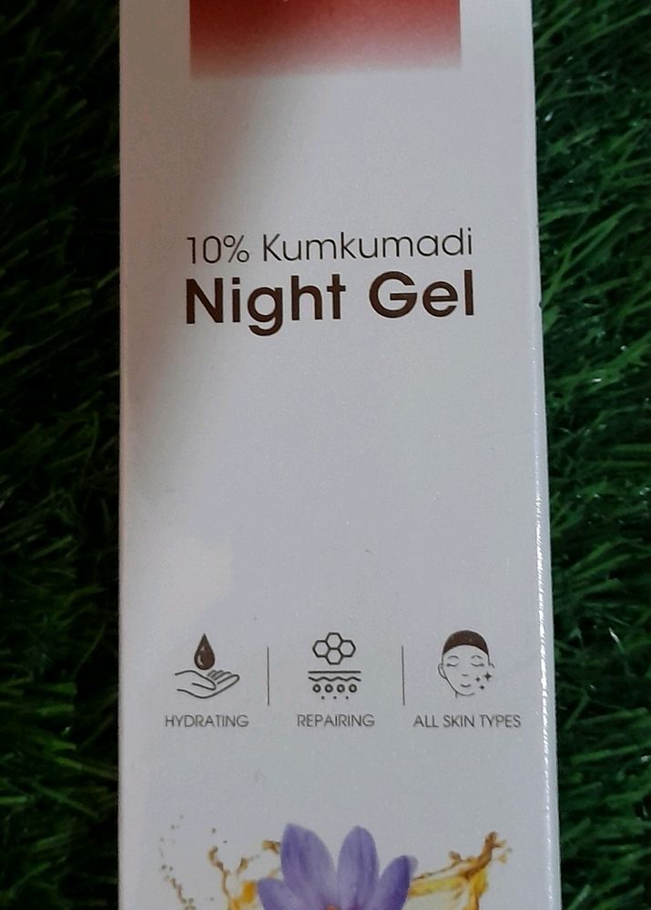 TAC 10% Kumkumadi Night Gel.