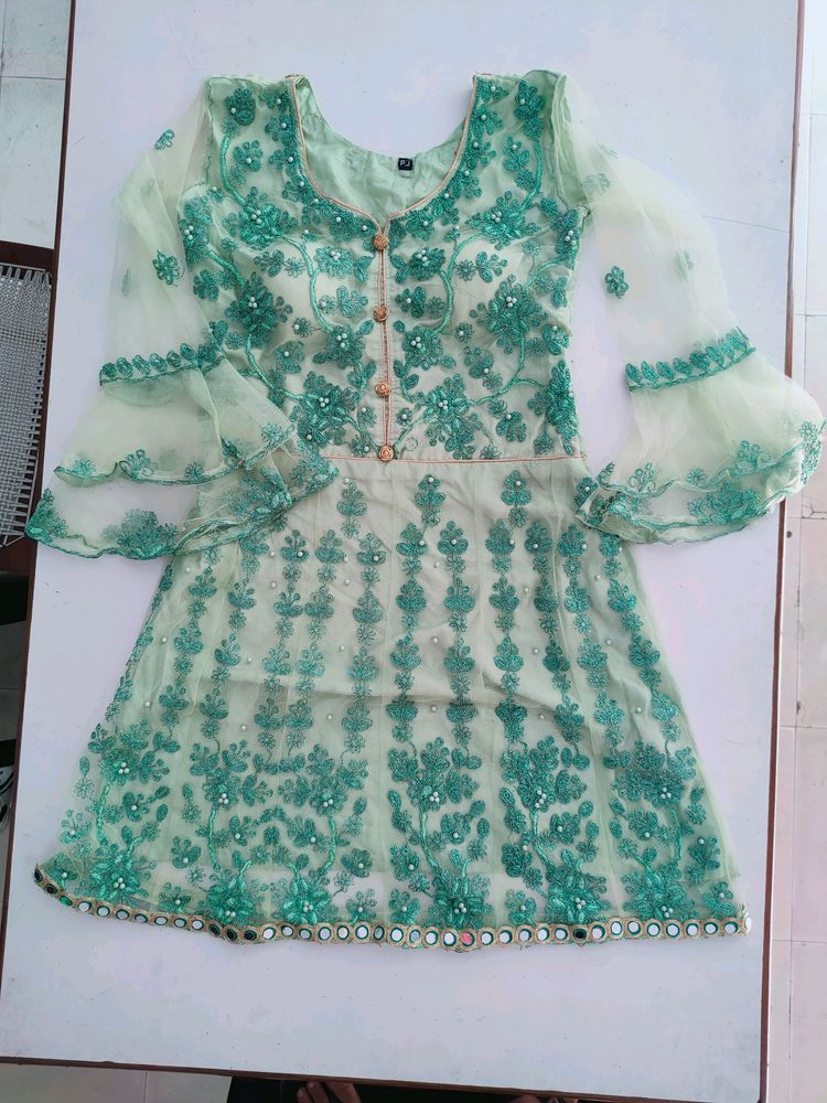 Anarkali Style Sharara