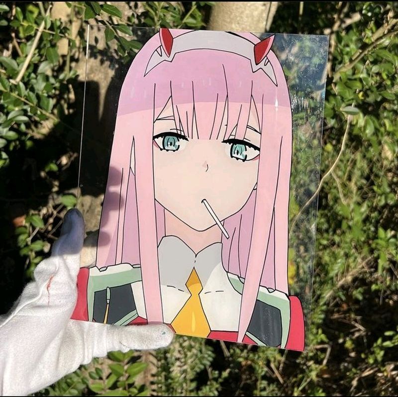 02 Anime Glass Painting