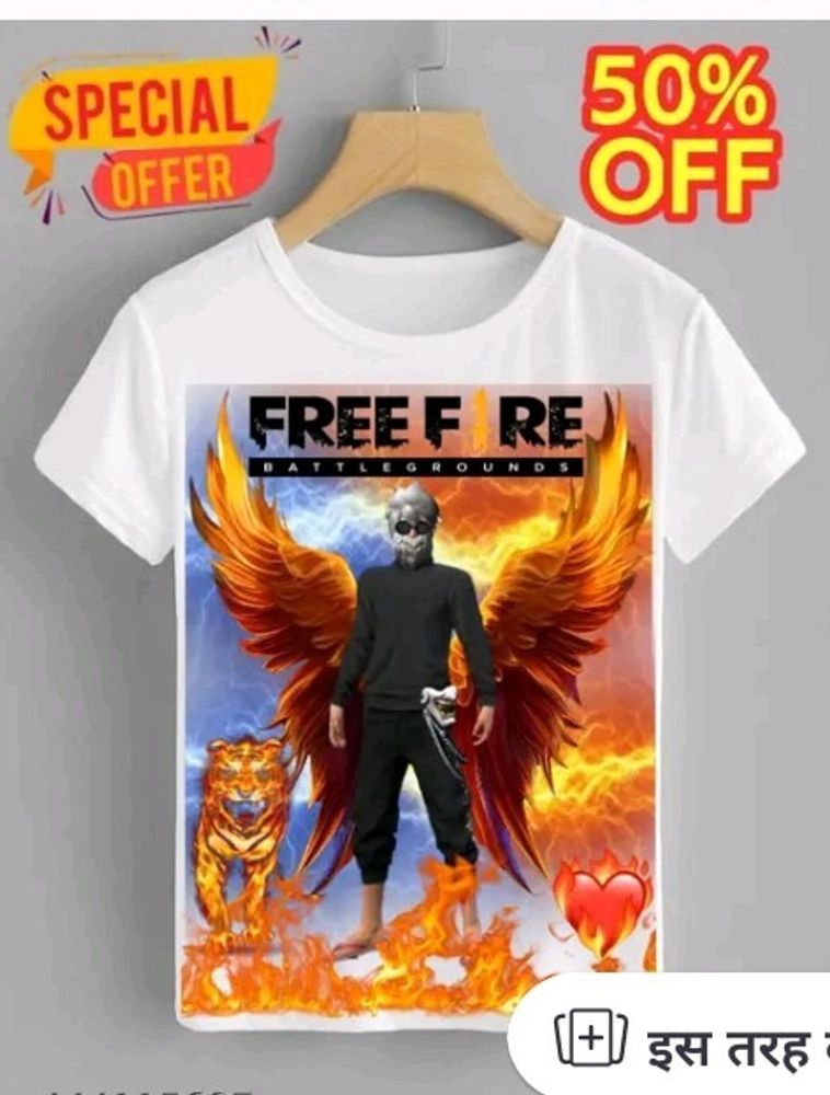 Free Fire T-shirt Sakura Mandal