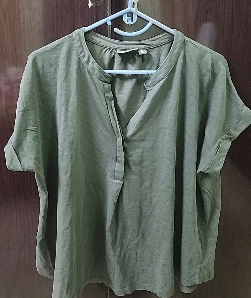 Drak Olive Color Top